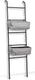 Wenko ladderplank voor badkamer, 2 opbergmanden, zeller