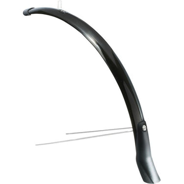 spatbordenset Snello 28 inch 46 mm kunststof zwart