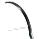 spatbordenset Snello 28 inch 46 mm kunststof zwart
