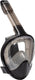 Atlantis snorkelmasker 3.0 - duikbril - snorkel - snorkelset - full face masker - volwassenen - zwart grijs - s m