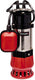 Einhell elektrische vuilwaterpomp gc-dp 5010 g - 500 w - 12000 l u - vuil tot ø10 mm - traploos instelbare vlotterschakelaar - incl. universele slangaansluiting