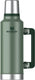 Stanley classic legendary thermosfles 1.9l - houdt 45 uur warm, 2 dagen koud - vaatwasserbestendig - roestvrijstalen thermoskan - lekvrij - hammertone green