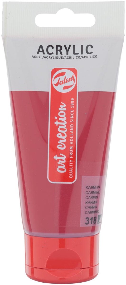 Load image into Gallery viewer, Talens art creation acrylverf tube 75ml karmijn 318
