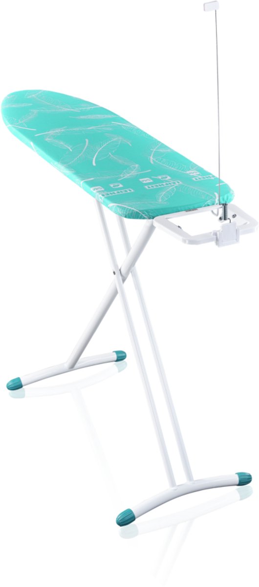 Leifheit strijkplank air board m - solid - 120 x 38 cm - turquoise
