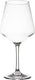 Gimex solid line rode wijnglas - 670 ml - 2 stuks