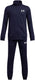 Under armour ua rival knit track suit-blu jongens trainingspak - midnight navy - midnight navy - wit