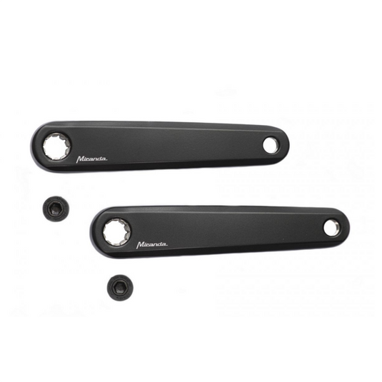 crankset e-bike Delta Bosch 170 mm zwart