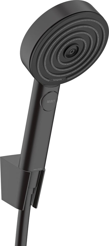 Hansgrohe pulsify select s - set van douchekop, houder en slang, 3 straalsoorten, ecosmart, matzwart 24306670