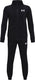 Under armour ua rival knit track suit-blk jongens trainingspak - zwart - wit
