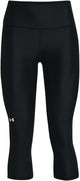 Under armour tech hi capri-blk dames sportbroek - zwart - wit