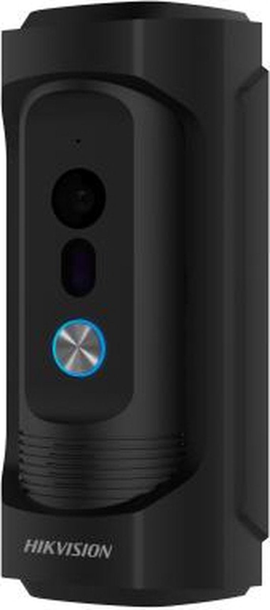 Hikvision intercom ds-kb8113-ime1(b) - 2mp deurbel opbouw slimme deurbel zwart vandaalbestendig full hd