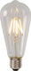 Lucide st64 class a - filament lamp - ø 6,4 cm - led - e27 - 1x7w 2700k - transparant