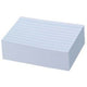 Abi indexkaarten herlitz a8 175 gsm wit gelinieerd 100 stuks