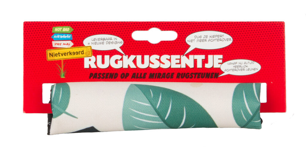 Newlooxs rugsteun kussen vegan print