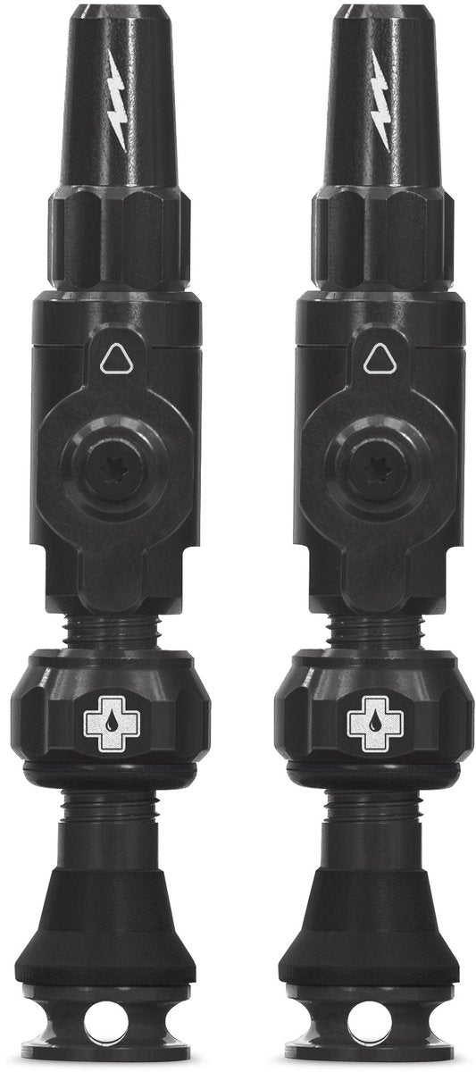 Muc--off muc-off tubeless ventiel big bore lite small black franse presta ventiel 30mm
