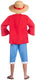 Viving costumes juinsa - luffy kostuum voor volwassenen one piece - medium