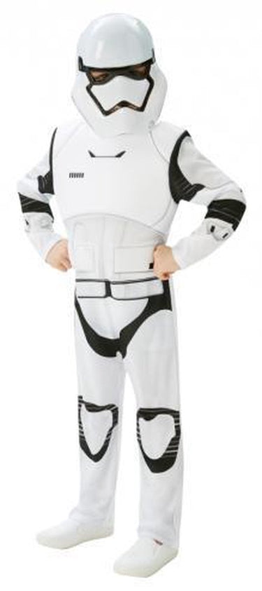 Rubies star wars vii stormtrooper deluxe maat 122 128 - verkleedpak