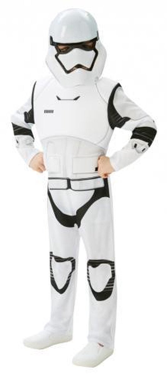 Rubies star wars stormtrooper deluxe maat 116 122 - verkleedpak - carnavalskleding