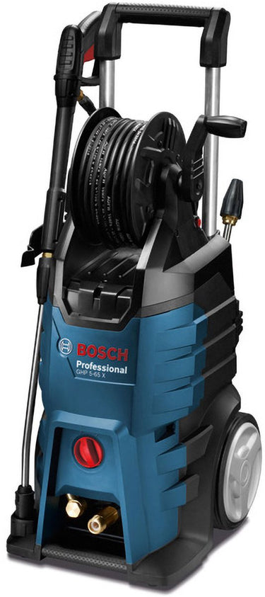 Bosch professional ghp 5-65 x - hogedrukreiniger - inclusief -pistool, verstelbare 3-in-1 spuitlans, 5 m kabel, 10m rubberstaal versterkte hogedrukslang en rotatielans