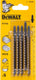 Dewalt dt2165-qz - decoupeerzaagblad - 100mm - hcs - set van 5