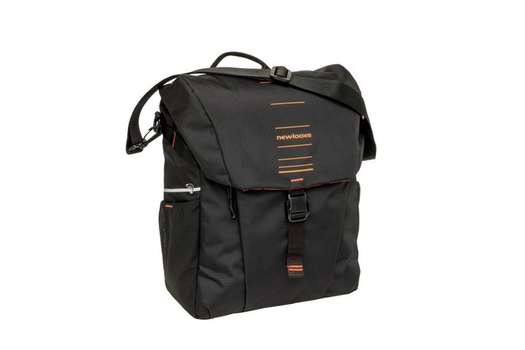 Load image into Gallery viewer, Newlooxs tas new looxs vigo enkel | zwart oranje | 20l
