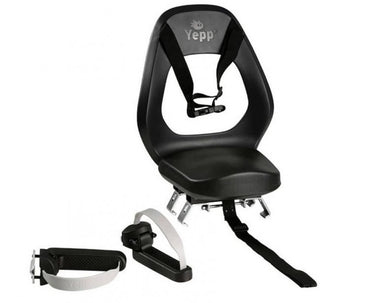 Thule yepp achterzitje junior budget zwart + yeppie feet