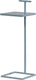 Woood toste bijzettafel - metaal - lichtblauw - 64x22x22