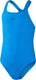 Speedo eco+ medalist meisjes sportbadpak - blauw