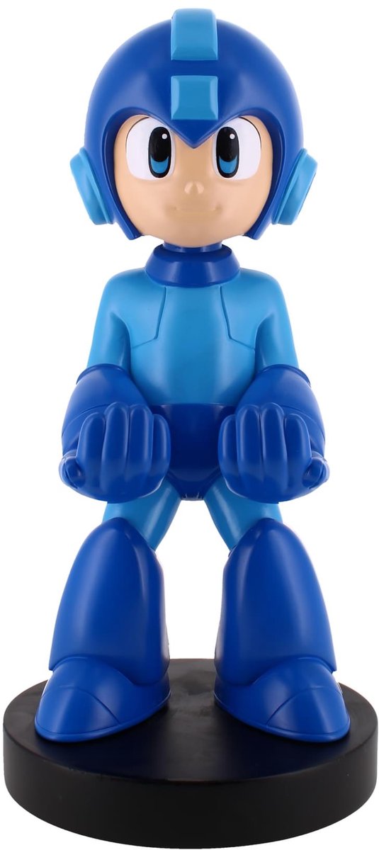 Cableguys mega man - figurine standaard voor telefoon | controller | oplaadcase (cable guys original)