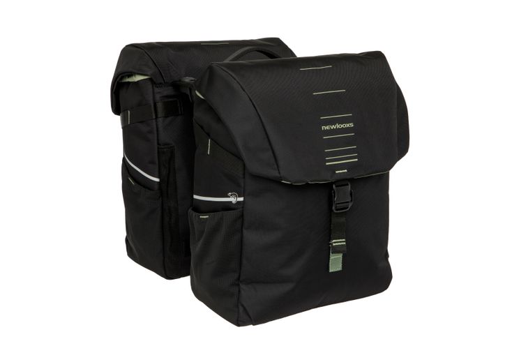 Load image into Gallery viewer, Newlooxs tas new looxs vigo dubbel | zwart groen | rt 2.0 | 40l
