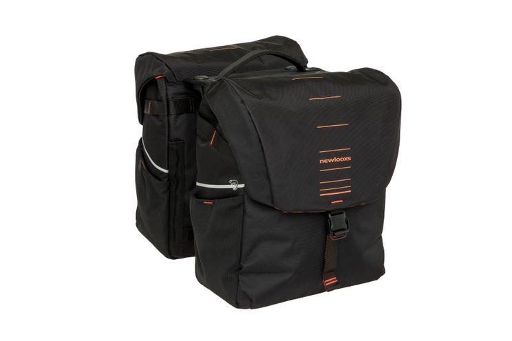 Load image into Gallery viewer, Newlooxs tas new looxs vigo dubbel | zwart oranje | rt 2.0 | 40l
