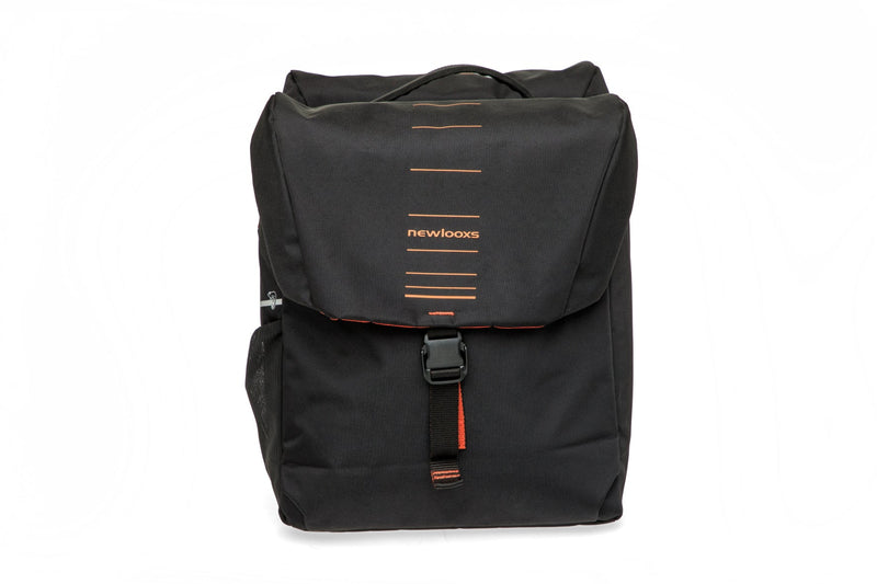 Load image into Gallery viewer, Burgers - new looxs new looxs tas nr. 536 vigo double mik 2.0 black orange - 536.156mik2.0
