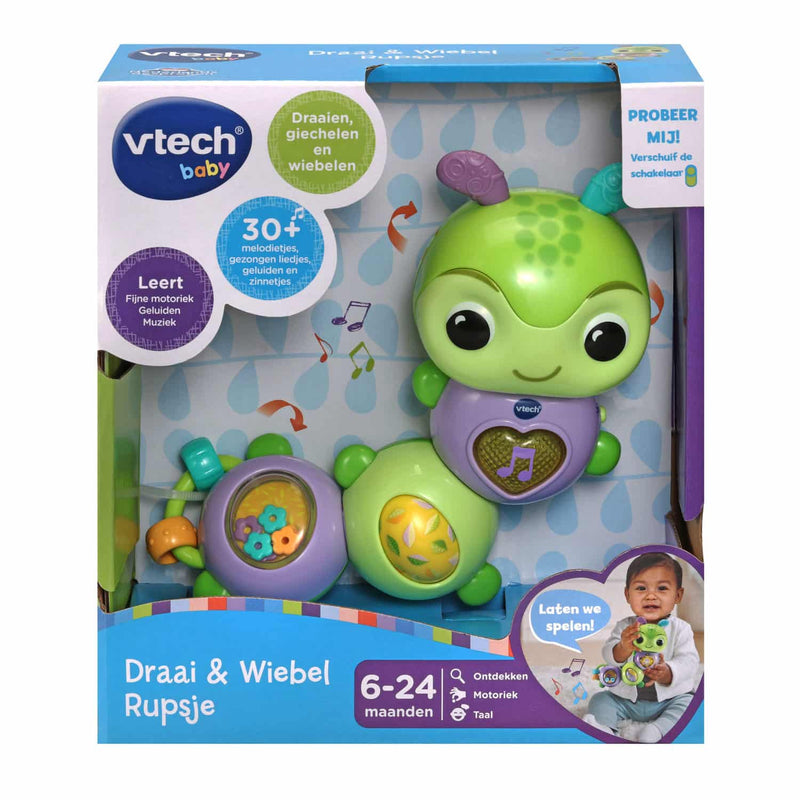 Load image into Gallery viewer, Vtech draai wiebel rupsje
