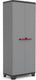 Keter stilo hoge kast - 3 planken - 68x39x173 cm - donkergrijs zwart