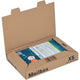 Vouwdoos mailbox xs 248x157x42mm 60g bruin