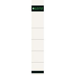 Leitz insteeketiketten 1608 karton 160g m2 32 x 191cm wit grijs dubbel bedrukt