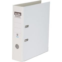 Ordner elba rado plast wit a4 500 vel karton polypropyleen