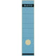 Leitz rugetiket breed lang 62x285mm zelfklevend blauw 10 stuks