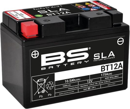 Bs-battery batterij bt12a bt12a-bs battery bt12a bs sla