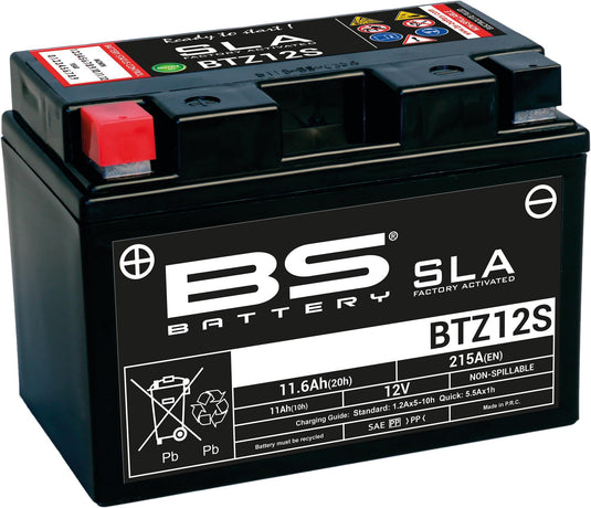 Bs-battery batterij btz12 btz12s-bs battery btz12s bs sla