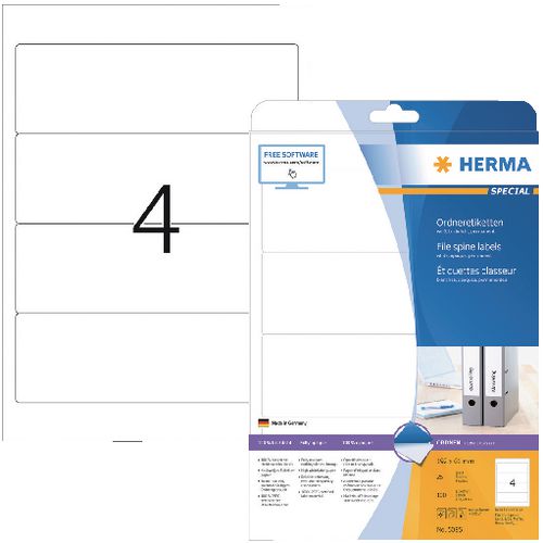 Herma etiketten