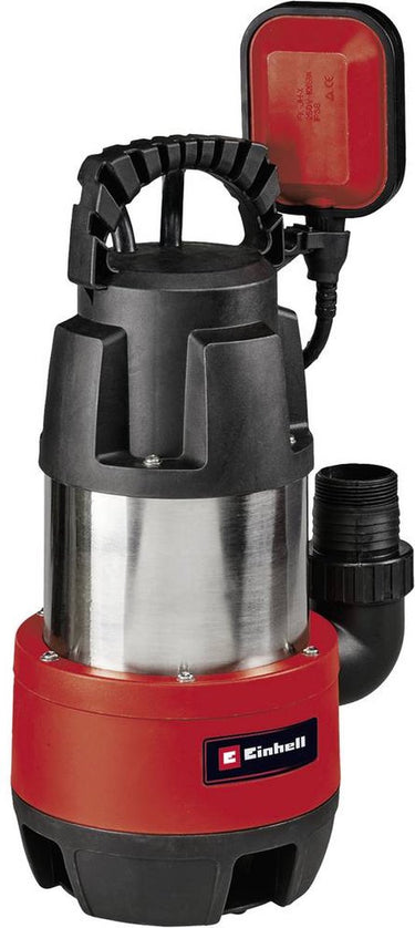 Einhell elektrische vuilwaterpomp gc-dp 9040 n - 900 w - 22.000 l u - vuil tot ø40 mm - traploos instelbare vlotterschakelaar - incl. universele slangaansluiting