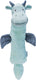 Beeztees puppy flatino draak yi - puppy speelgoed - puppyknuffel - hondenspeelgoed - groen - 45x24,5x6cm