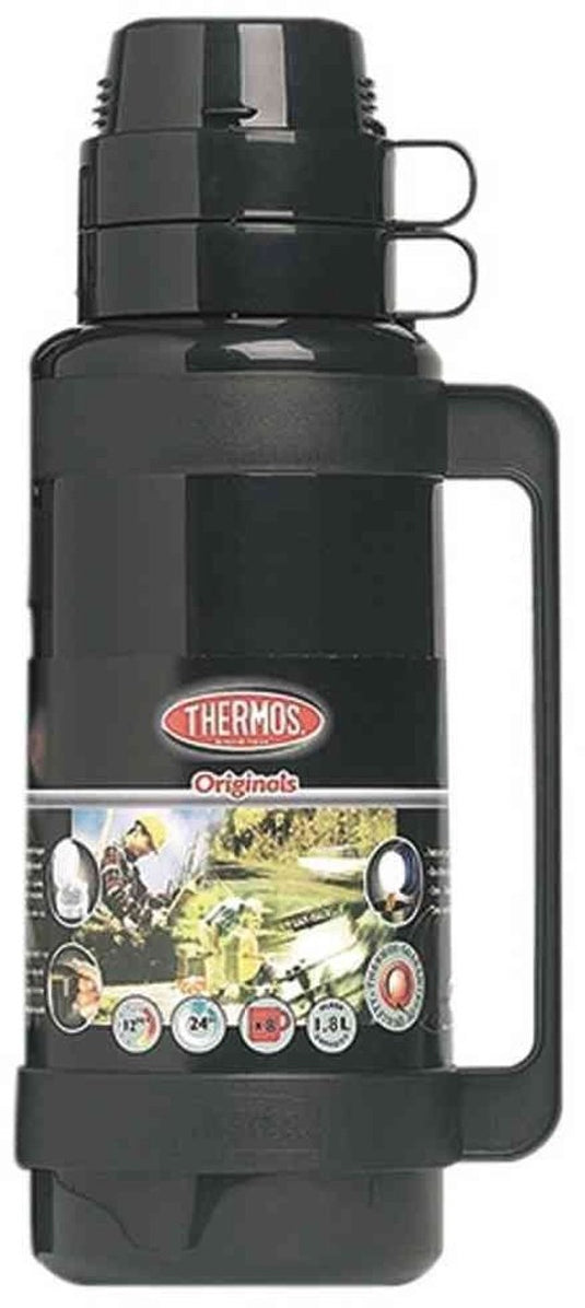 Thermos mondial isoleerfles 1.8 l zwart