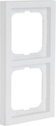 Busch-jaeger future linear afdekraam - inbouw - 2-voudig - verticaal horizontaal - mat wit