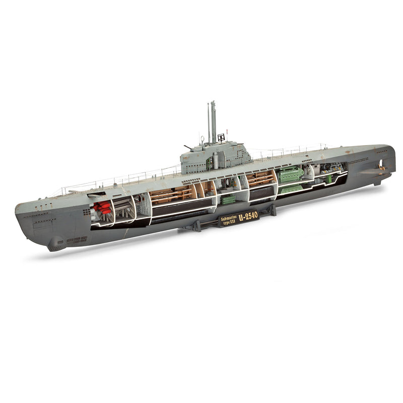 Load image into Gallery viewer, Revell onderzeeboot type xxi u 2540

