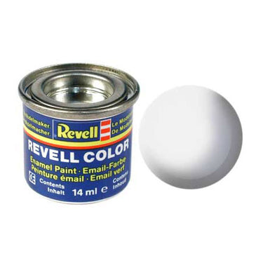 Revell email verf # 301 - wit, zijdemat