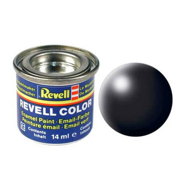 Revell email verf # 302 - zwart, zijdemat