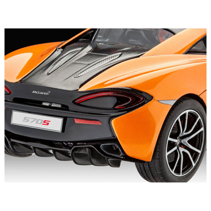 Load image into Gallery viewer, Revell modelbouwpakket auto - 07051 mclaren 570s - britse sportauto plastic - 1:24 - modelbouw
