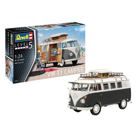 Revell vw t1 camper modelbouw